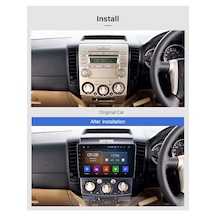 For-x Ford Ranger 2006-2010 -9''android Gerçek 2+32 Gb / 4 Çekirdek 1.6ghz / Wıfı 5.0ghz / Bt 5.4-kablosuz Carplay-hd Geri Görüş Kamera  9"