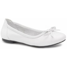 Gedikpaşalı Erp 22K 6916 Beyaz Bayan Ayakkabı Babet (518120630)