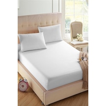 Fitted Kumaş Lastikli Çarşaf Ve Yastık Kılıfl Çarşaf Seti 57 Tel Akfil Kumaş 180x200