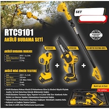 Rtrmax Rtc9101 Akülü Budama Seti 20 Volt