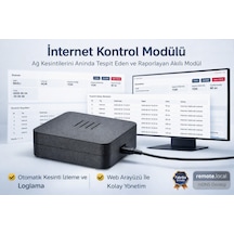 İnternet Bağlantı Kontrol Modülü Ağ Kesintilerini Anında Tespit Eden Ve Raporlayan Akıllı Modül