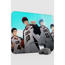 Kuroko No Basket Anime V4 - 48x40 Xl Gaming Kauçuk Kaymaz Taban Mouse Pad Fare Altlığı