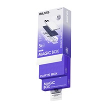 Apple Uyumlu iPhone 17 Air Bilvis 5in1 5d Magic Hayalet Cam Ekran K Tdrtr