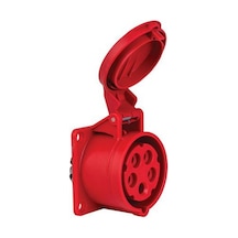 Mete Enerji 5x16a. Ip44 Makine Prizi -düz- Vidalı Bağl. 406510v