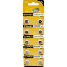 Tianqiu AG3 LR41H/392A Alkalin Düğme Pil 10 x 5'li