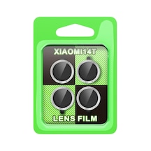 Xiaomi Mi 14t Raze Metal Kamera Lens - Gümüş Belirtilmemiş