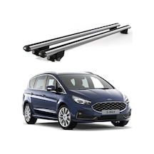 Kanca Ford S-max 2015 Ve Sonrası Uyumlu Gri Kilitli Ara Atkı 120cm Port Bagaj Tavan Barı