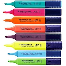 Staedtler Textsurfer Classic  Fosforlu Kalem Seti  8 Renk