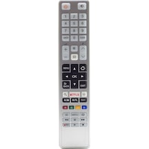 Weko Kl Toshıba Ct-8054 Netflıx Tuşlu Beyaz Lcd/Led Tv Kumanda