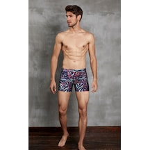 Doreanse Erkek Zebra Baskılı Boxer 1872