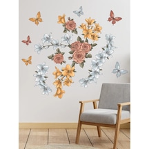 Stiker İç Mekan Dekoratif Duvar Stickerları Duvar Kağıdı 320888998 Beyaz