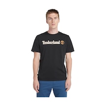 Timberland Kennebec Rıver Linear Log Siyah Erkek Kısa Kol T-shirt 000000000102084376 Siyah-lıla