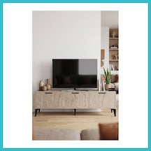 Bezos Royal Tv Sehpası Suntalam Ekru 160x35 Dfnbez