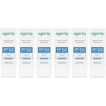 Agarta Yaşlanma Karşıtı Collagen Destekli Yüz Güneş Kremi 50 Ml