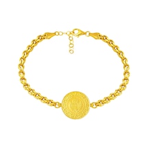 Güverse Zincirli Çeyrek Altınlı Bileklik BLSCS14K21718