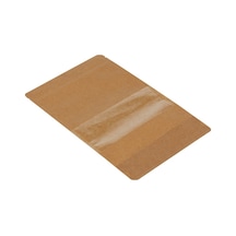 Packanya Kraft Dar Pencereli Doypack 100'lü 16 x 27 + 4 CM
