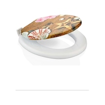 Klozet Kapağı Desenli Royaleks-2092 Çok Renkli