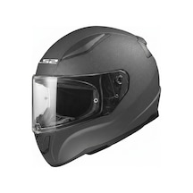 Ls2 Rapid 2 Mat Concrete Kapalı Kask Mat Siyah