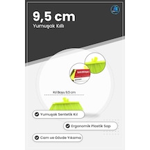Oto Yıkama Fırçası Yumuşak Kıllı Kıl Boyu 9,5 Cm Araç Gövdesi Cam