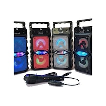 KTS-1096 FM Bluetooth Hoparlör + Karaoke Mikrofon