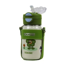 Dodge Db-24502 Çift Kullanım Pipetli/rahat İçim Yeşil 520ml Çelik Matara Diğer