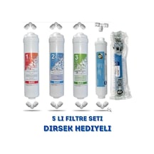 Kapalı Kasa Su Arıtma Cihazı Filtresi 5li Filtre Seti Lg Membranlı