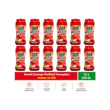 Granül Çamaşır Parfümü Amber & Gül 12 Li Set 210 Gr Kalıcı Ferahlık - 880592106 Diğer