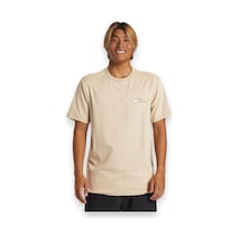 Quiksilver Aqyzt09563 Step Up Mor Bej Erkek T-shirt Bej