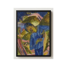Modern Sanat Kirchner Şekerlemeli Oğlan Çerçevesiz Poster 21x30 Cm A4 Tablo Modern Sanat