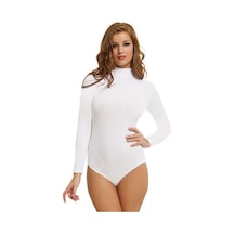 Nbb Uzun Kollu Boğazlı Çıtçıtlı Body Pamuk 2960