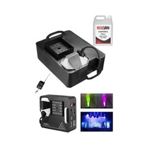 Quenlite Volcano-2500LK 2500 W LED Işıklı Uzaktan Kumandalı DMX Likitli Sis Makinesi 5 L