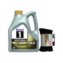Mobil 1 10W-60 Tam Sentetik Motor Yağı 4 L + Gojo Silikon Dolgulu Boyun Yastığı