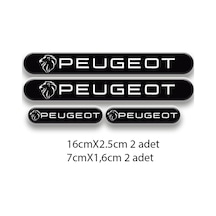 Peugeot 3d Damla 4'lü Oto Sticker Set 3 Peugeot 3d Damla 4'lü Oto Sticker Set 3