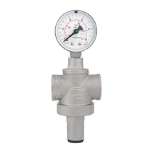 Pakkens 1'' Basınç Düşürücü, Basınç Regülatörü Manometreli 25 Bar