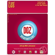 Tonguç Yayınları 8.Sınıf Lgs Doz Denemeleri N11.78279