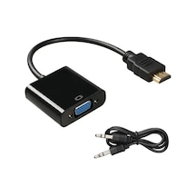 Senseı Sp-hd-vga Audıo Hdmı To Vga Dönüştürücü Adaptör