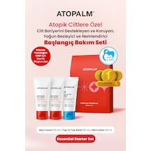 Atopik Ciltlere Yoğun Besleyici&nemlendirici Başlangıç Bakım Seti - 3 Atopalm Essential Starter Set