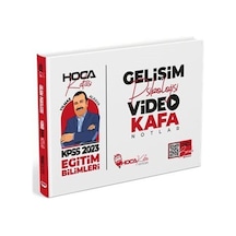 2022 KPSS Eğitim Bilimleri Gelişim Psikolojisi Video Kafa Notlar - Yılmaz Alkaya - Hoca Kafası Yayınları