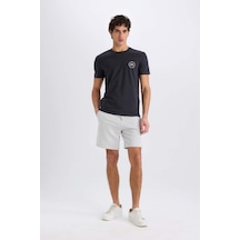 DeFacto Regular Fit Düz Paça Basic Düz Şort B8672AX25SPGR184