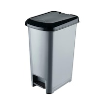 Tuffex 20 Litre Slim Pedallı Basmalı Çöp Kovası Kutusu- Plastik -