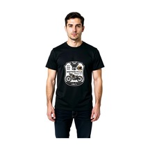 Paybuy 1972 Yol Yarışı Motorsiklet Baskılı Erkek Tişört