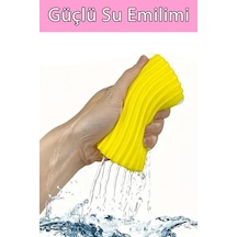 1 Adet Nemli Silgi Sünger - Toz Ustası - Çok Amaçlı Temizlik Toz Süngeri