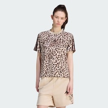 Adidas Seasonal Essentials Leopar Kadın Tişört C-adıkh1549b30a00 Kahverengi