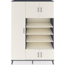 Hyperion Dolap 10 Raflı 5 Kapaklı 132x44x195 Antrasit-aytaşı/... Antrasit Hyperion Dolap 10 Raflı 5 Kapaklı 132x44x195 Antrasit-aytaşı/... Antrasit