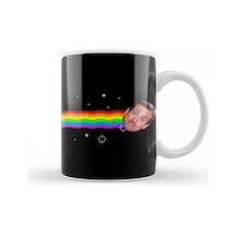 Dwight Schrute Michael Scott Nyan Cat Office Us Kupa Bardak Porselen Karışık