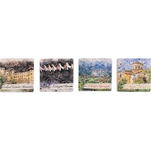 Trabzon Traverten Magnet 4'lü Set
