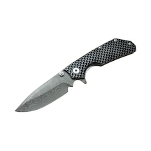 Damascus Dms 2 16 Gri Kamp Çakı 21cm- Yarı Otomatik, Kemerlikli, Metal Sap Çok Renkli