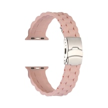 Apple Uyumlu  44mm Krd-72 Silikon Kordon