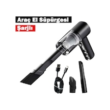 Araç El Süpürgesi Şarjlı Vakumlu Çok Fonksiyonlu Mini Süpürge