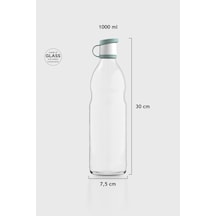 Renga Zen 1000 Ml Cam Şişe 181001 Pastel Turkuaz